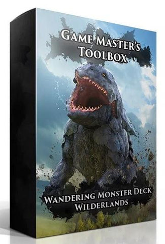 Game Masters Toolbox: Wandering Monster Deck - Wilderlands