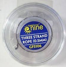 GF9: Hobby Round Three Strand Rope 0.5mm (2m)