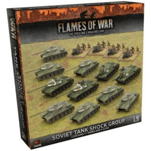 Flames of War Soviet Tank Shock Group