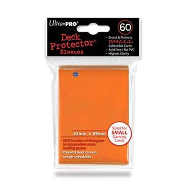 Small Size Deck Protector Pack: Orange
