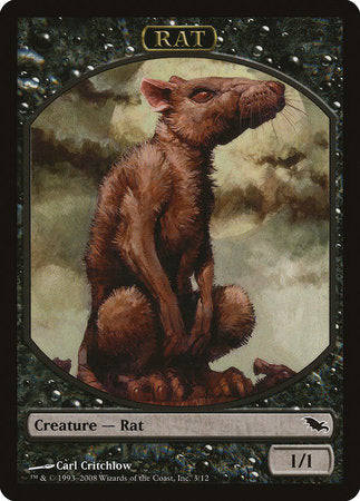Rat Token [Shadowmoor Tokens] | All About Games