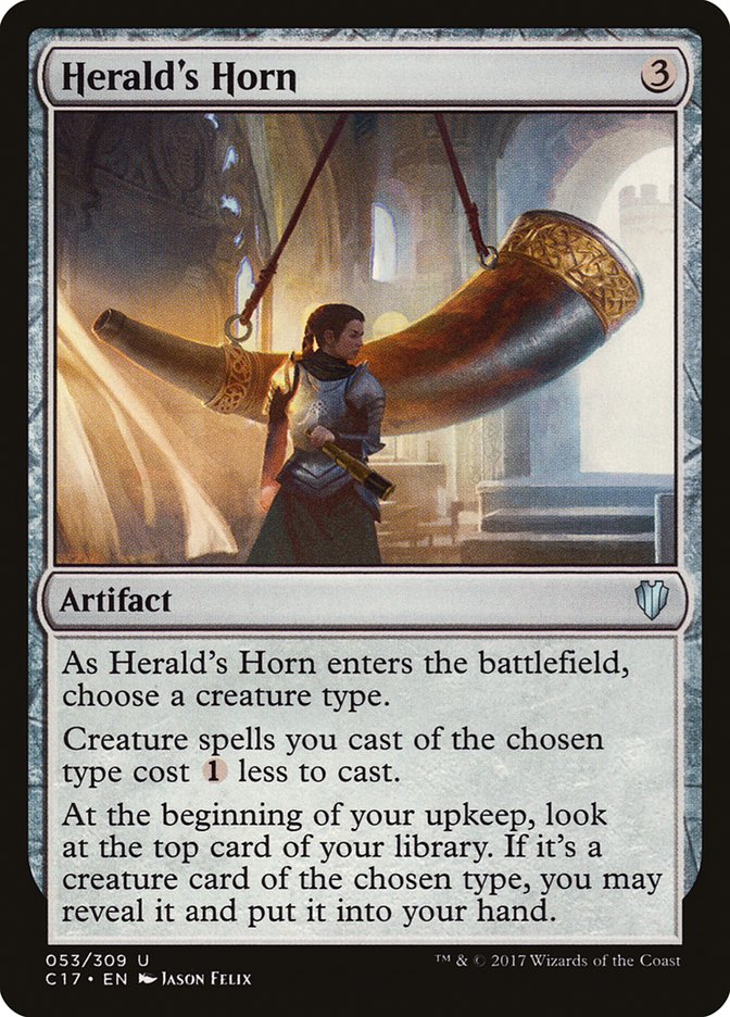 Herald's Horn [Commander 2017] | All About Games