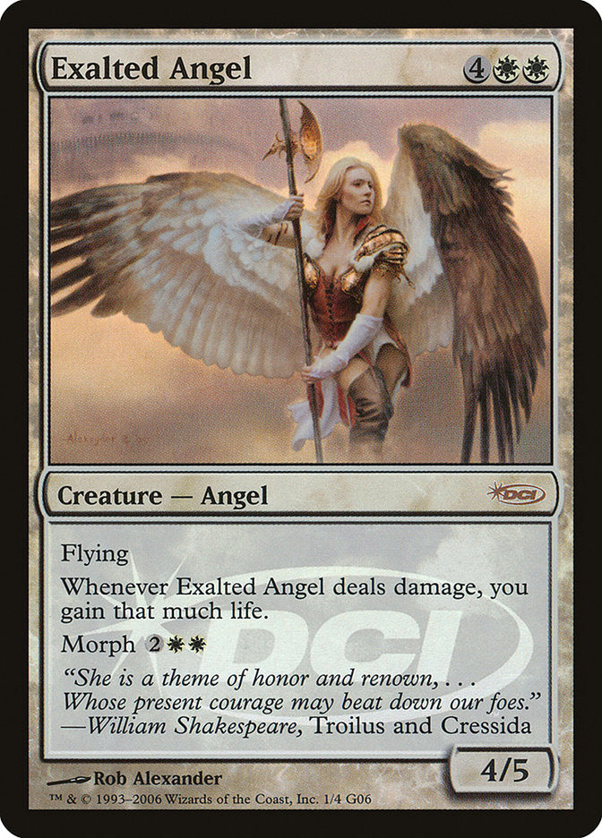 Exalted Angel [Judge Gift Cards 2006] | All About Games