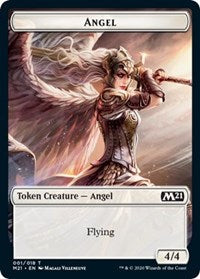 Angel // Cat (011) Double-sided Token [Core Set 2021 Tokens] | All About Games