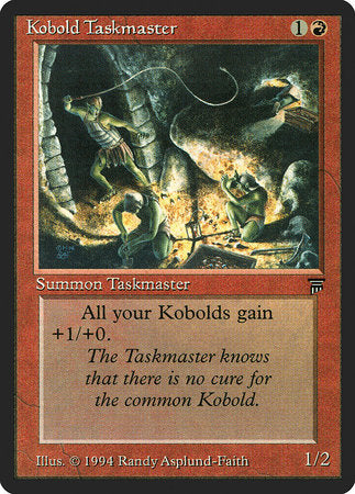 Kobold Taskmaster [Legends] | All About Games