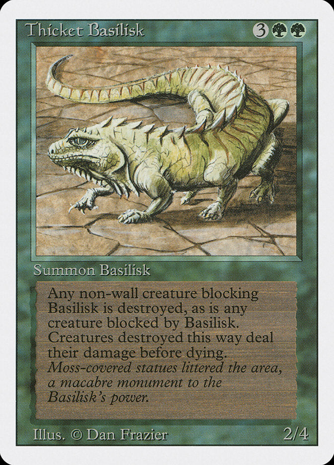 Thicket Basilisk [Revised Edition] | All About Games