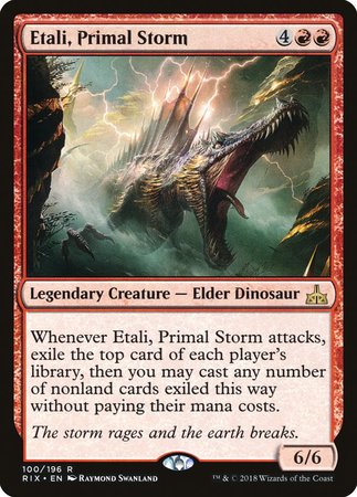 Etali, Primal Storm [Rivals of Ixalan] | All About Games
