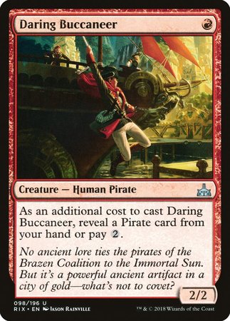 Daring Buccaneer [Rivals of Ixalan] | All About Games