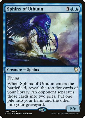 Sphinx of Uthuun [Commander 2018] | All About Games