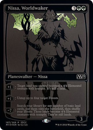 Nissa, Worldwaker SDCC 2014 EXCLUSIVE [San Diego Comic-Con 2014] | All About Games