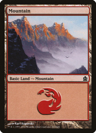 Mountain (313) [Commander 2011] | All About Games