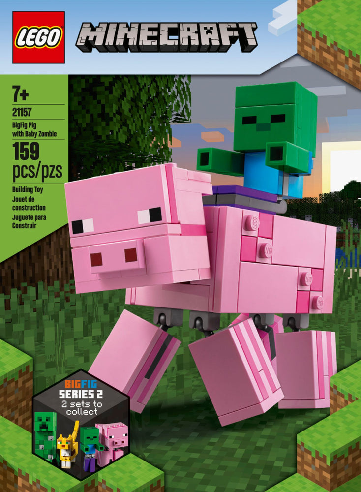 21157 BigFig Pig with Baby Zombie