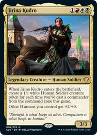 Jirina Kudro (Commander 2020) [Oversize Cards]