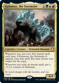 Kalamax, the Stormsire (Commander 2020) [Oversize Cards]