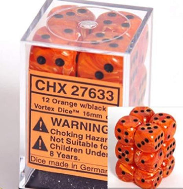 Vortex: 16mm D6 Orange/Black (12) CHX27633