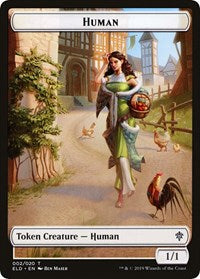 Human Double-sided Token (Challenger 2020) [Unique and Miscellaneous Promos] | All About Games