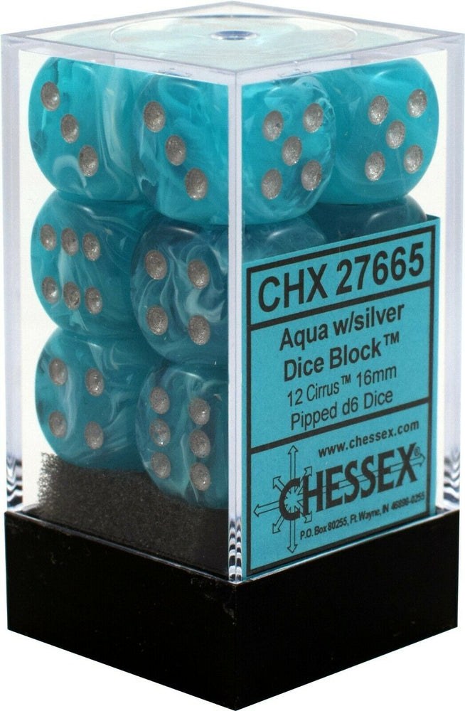 Dm5 Cirrus 16mm D6 Aqua/Silver (12) CHX27665