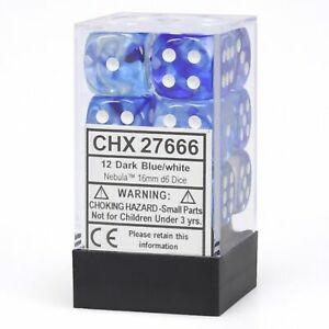 DM6 Nebula 16mm D6 Drk Blue/White/Black (12) CHX27666