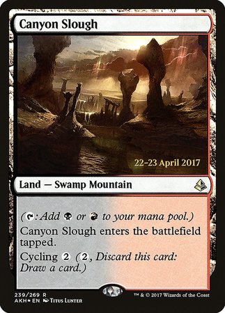 Canyon Slough [Amonkhet Promos] | All About Games