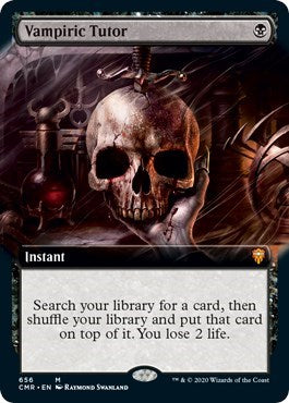 Vampiric Tutor (Extended Art) [Commander Legends]