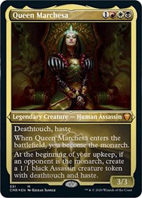 Queen Marchesa (Foil Etched) [Commander Legends]