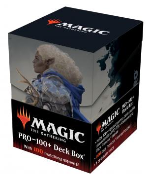 Commander Adventures in the Forgotten Realms PRO 100+ Deck Box and 100ct sleeves V4 featuring Galea, Kindler of Hope for Magic