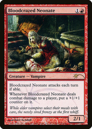Bloodcrazed Neonate [Wizards Play Network 2011] | All About Games