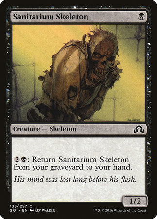 Sanitarium Skeleton [Shadows over Innistrad] | All About Games