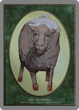 Sheep Token [Unglued Tokens] | All About Games