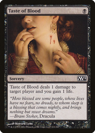 Taste of Blood [Magic 2012] | All About Games