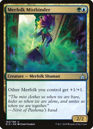 Merfolk Mistbinder [Rivals of Ixalan] | All About Games