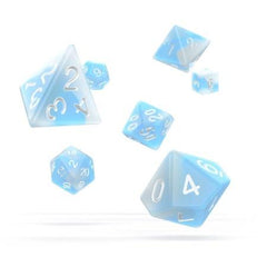 7-Die Set Glow-in-the-Dark: Arctic | All About Games