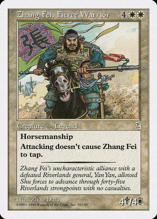 Zhang Fei, Fierce Warrior [Portal Three Kingdoms] | All About Games