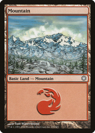 Mountain (378) [Coldsnap Theme Decks] | All About Games