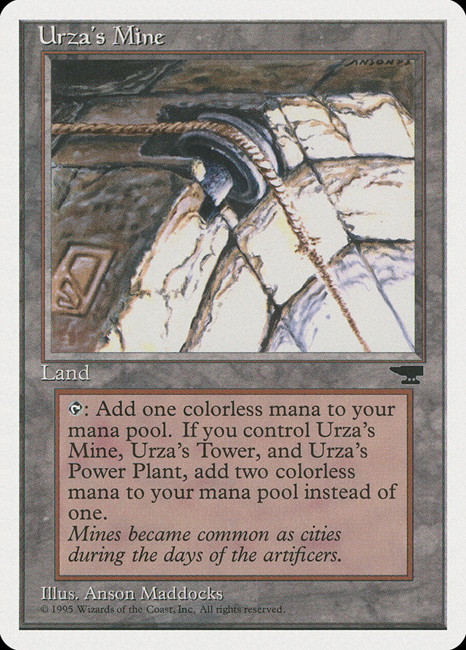 Urza's Mine (Pulley Embedded in Stone) [Chronicles] | All About Games