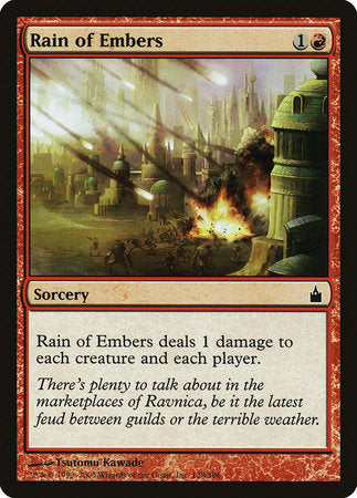 Rain of Embers [Ravnica: City of Guilds] | All About Games