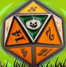 Pumpkin Metal D20