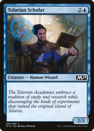 Tolarian Scholar [Core Set 2019] | All About Games