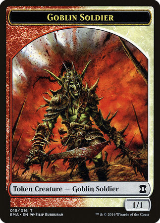 Goblin Soldier Token [Eternal Masters Tokens] | All About Games