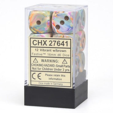 Dm8 16mm D6 Festive Vibrant/Brown (12) CHX27641