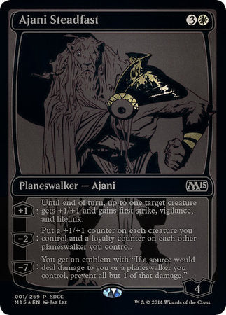 Ajani Steadfast SDCC 2014 EXCLUSIVE [San Diego Comic-Con 2014] | All About Games