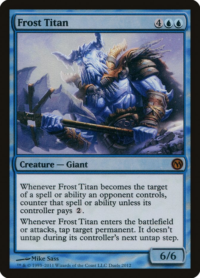 Frost Titan (Duels of the Planeswalkers Promos) [Duels of the Planeswalkers Promos 2011] | All About Games