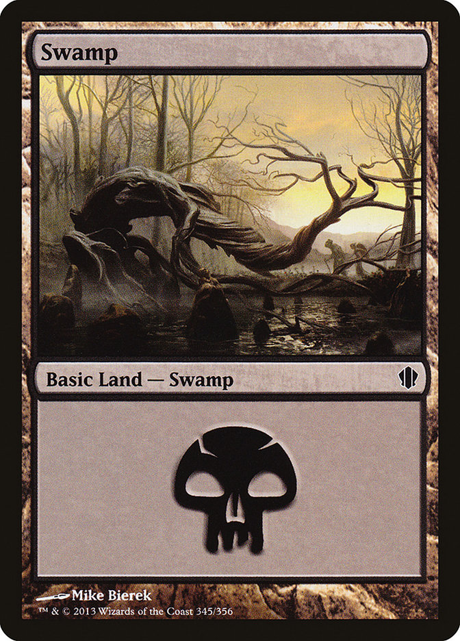 Swamp (345) [Commander 2013] | All About Games