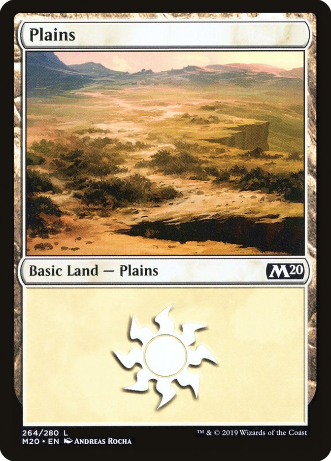 Plains (#264) [Core Set 2020] | All About Games