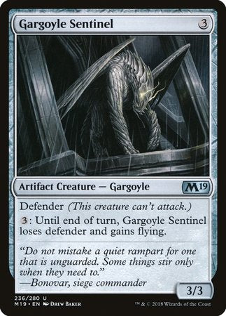 Gargoyle Sentinel [Core Set 2019] | All About Games