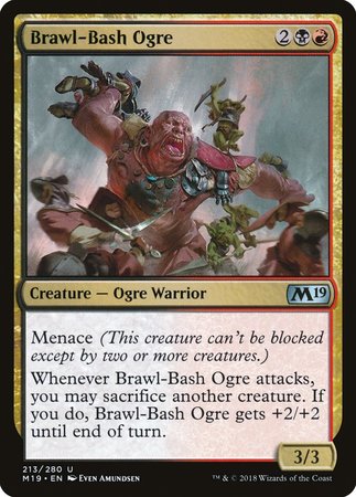 Brawl-Bash Ogre [Core Set 2019] | All About Games