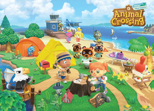 Animal Crossing: Summer Fun Puzzle 1000 pc