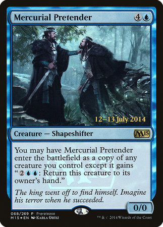 Mercurial Pretender [Magic 2015 Promos] | All About Games