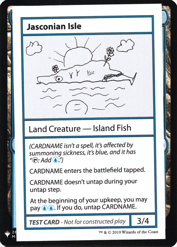 Jasconian Isle [Mystery Booster Playtest Cards] | All About Games