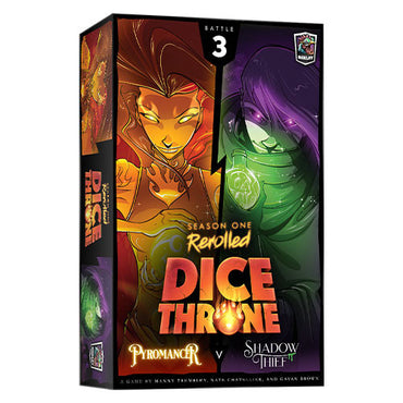 Dice Throne: S1R Pyroman v Shadow Thief